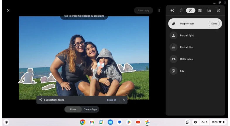 Chromebook Plus Gomme Magique