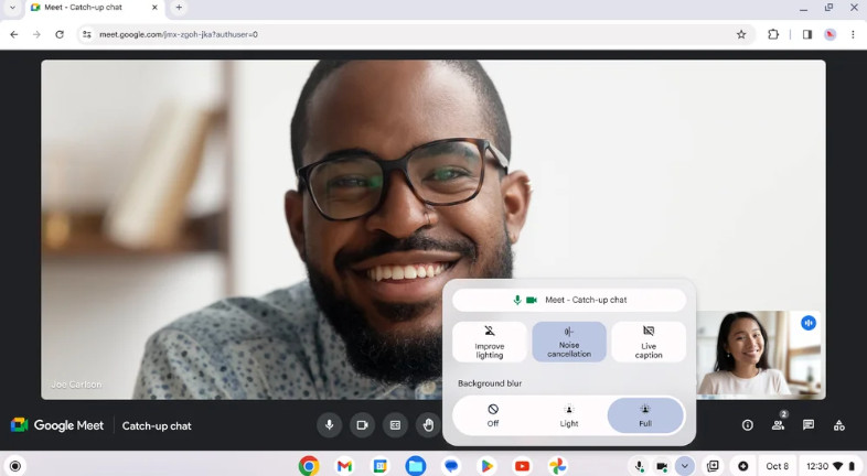 ordinateur Chromebook Plus webcam