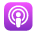 Icône d'Apple Podcast